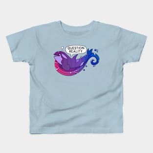 Existentiwhale: Question Reality Kids T-Shirt